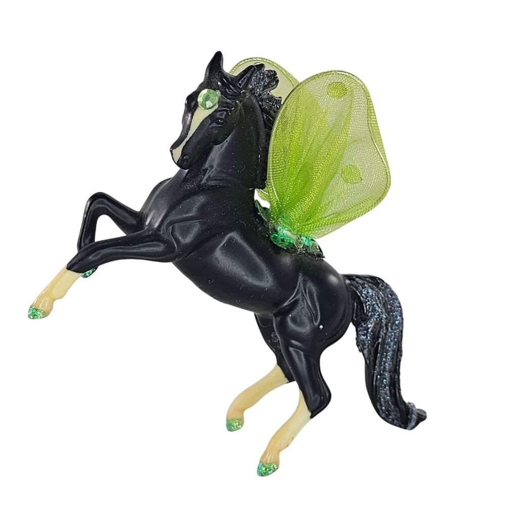 Breyer Custom Stablemate Horse Fairy Winged Rearing Arabian CM FLAWS
